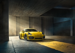 Beautiful Porsche Cayman GT4 Car Advertising by Thomas Strogalski4