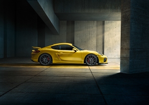 Beautiful Porsche Cayman GT4 Car Advertising by Thomas Strogalski8